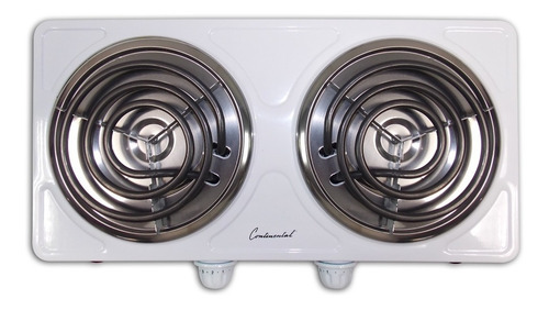 Cocineta Eléctrica - 2 Hornillas - 1500 Watts - Continental