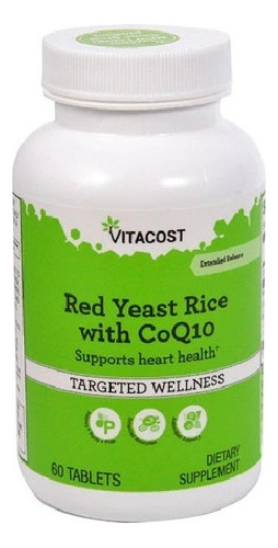 Red Yeast Rice 60 Caps  De Vitacost