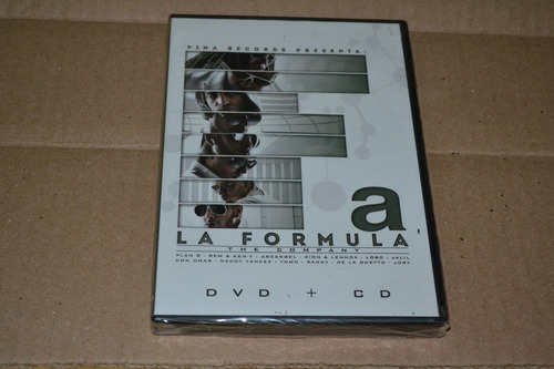 La Formula Cd Dvd Reggaeton Daddy Yankee Don Omar Zion Lenox