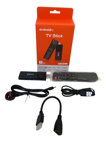Tv Stick Smart Tv 4k Android 14, 4gb/64gb 2.4/5.8ghz Negro Estándar