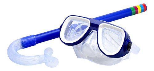 Kit De Snorkel Infantil Con Gafas De Buceo Y Tubo Para