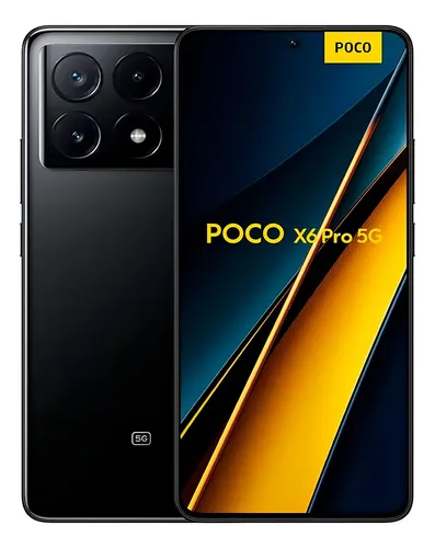Celular Xiaomi Poco X6 Pro 5g 512gb 12gb + Exclusivo! Cor Preto