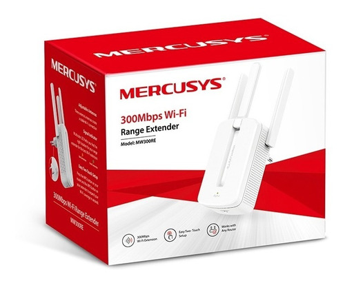 Extensor Wifi Mercusys Mw300re 2.4gh Repetidor Amplificador 