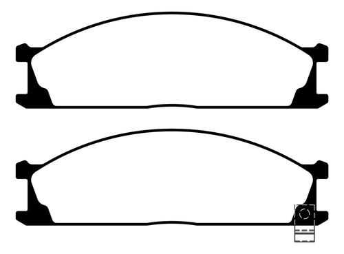 Pastillas De Freno Para Nissan X-terra 1 2.8 Tdi 03/18 Litto