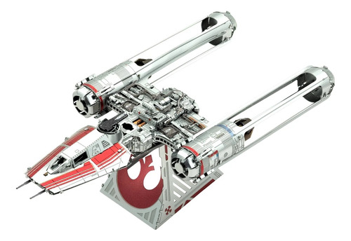 Y Wing Star Wars Rompecabezas 3d Metal Color