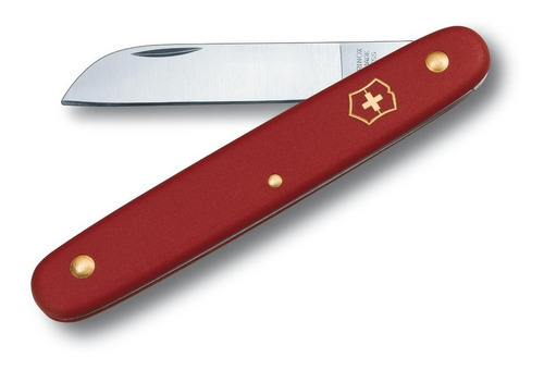 Cortaplumas Victorinox Navaja Jardinería Para Flores 9,5cm Color Rojo