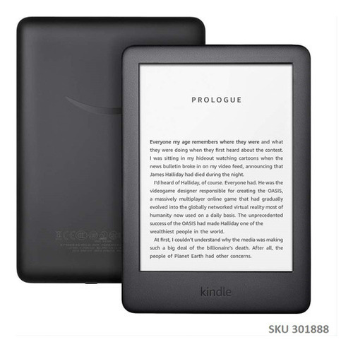 Kindle 10 Generación Wifi Con Luz Frontal Ofertazo 4gb W01 Color Negro