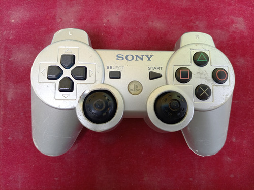 Control Playstation 3 ( Original ) ( Silver ) 15v  _\(^o^)/_