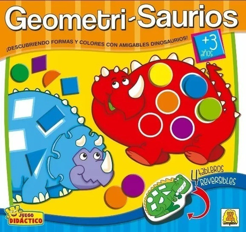 Juego Mesa Geometri-saurios Arma Dinosau Implas Casa Valente