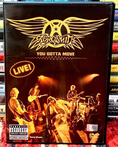 Aerosmith Cd + Dvd You Gotta Move Impecable Igual A Nuev 