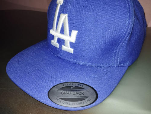 Gorra De Visera Plana La Los Angeles Dodgers Snapback 