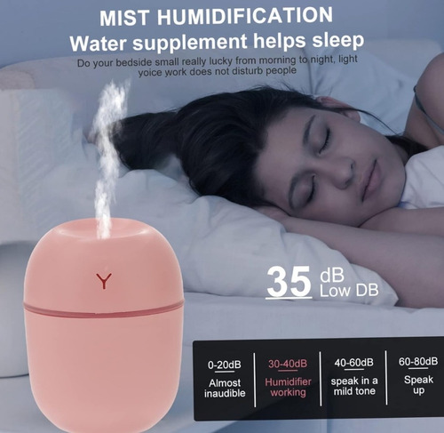 Humidificador Portátil Tipo Domo