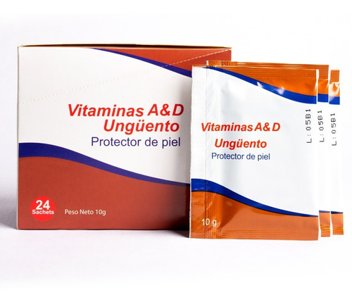 Vitamina A & D Protector De Piel - G A $ - g a $182