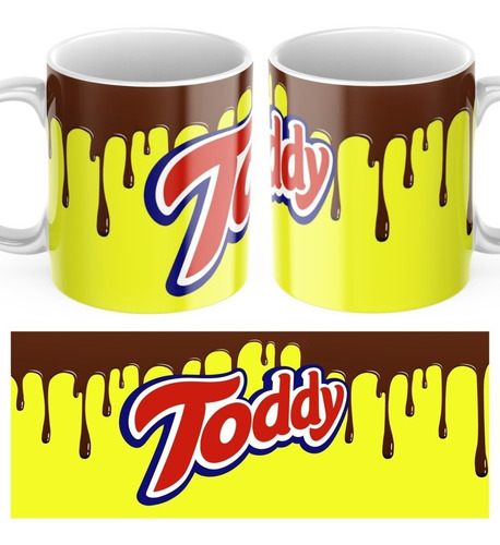 Taza Cerámica Chocolate Toddy. Regalo Excelente Calidad