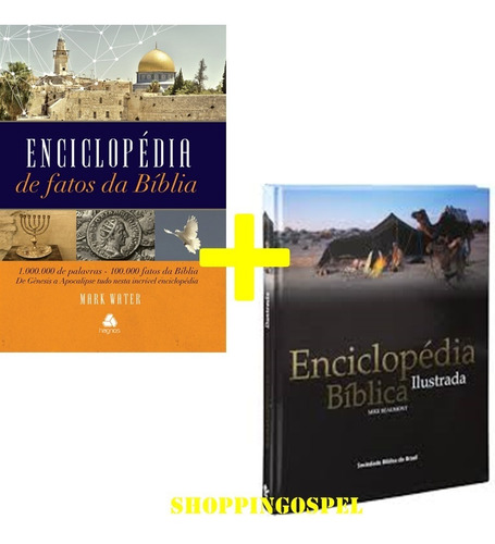 Enciclopédia De Fatos Da Bíblia + Enciclopédia Bíblica Ilust