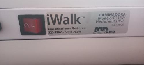 Imagen 3 de 5 de Caminadora Iwalk A3dfitness