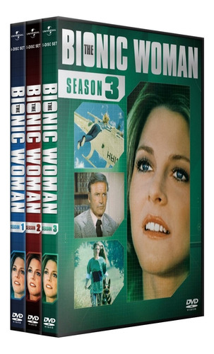 La Mujer Bionica Woman Serie Completa 3 Temporadas Dvd Latin