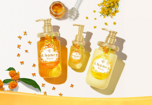 &honey Shampoo Fleur Moist 1.0 - 450ml Kinmokusei