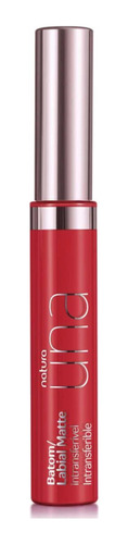 Labial Matte Intransferible , Natura Tono Rouge 4m, 8 Ml