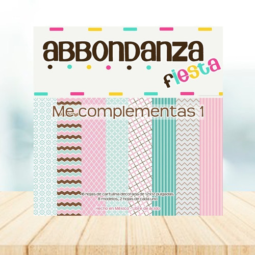 Me Complementas1 Tamaño 8x8 Papel Para Scrapbook