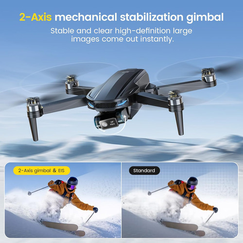 Deerc D65 2 Ejes Gimbal Mecánico Eis Gps Drones Con Cámara P