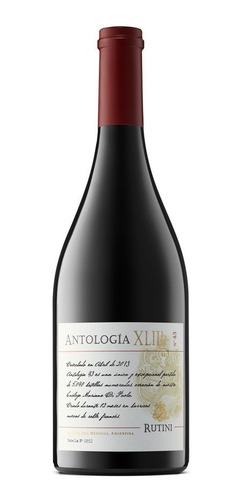 Vino Tinto Rutini Antología 2013 - 100% Pinot Noir 750 Ml
