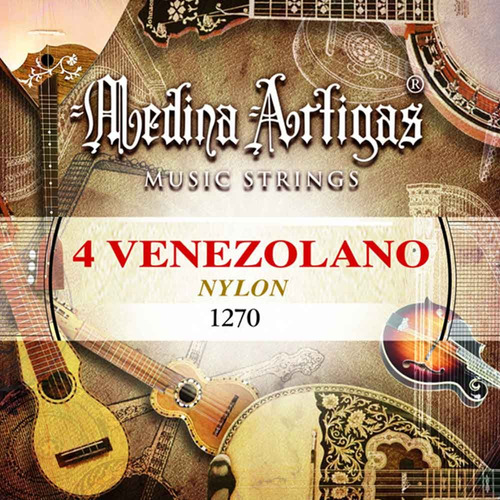 Medina Artigas 1270 Encordado Para Cuatro Venezolano