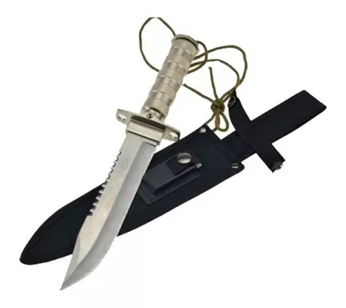 Cuchillo de supervivencia de la película Rambo - Desenfunda