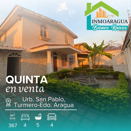 Casa En Venta/ Urb. San Pablo, Turmero/ Yp1390