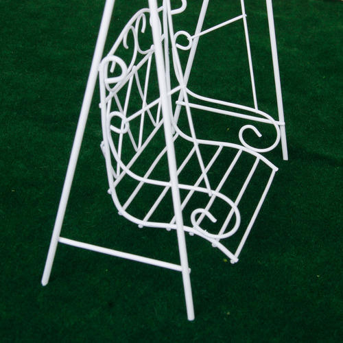 Set De Silla Y De Hierro + Jáula Columpio En Miniatura