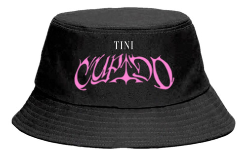 Gorro Piluso - Bucket Hat - Tini - Música / Logos