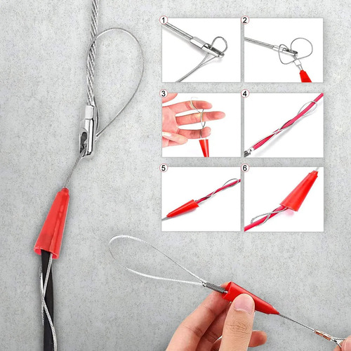 Laucha Pasacables De Fibra, 30 Mtr X4 Mm
