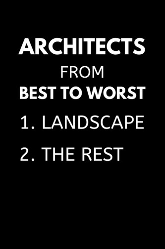 Libro: Architects From Best To Worst 1. Landscape 2. The Res