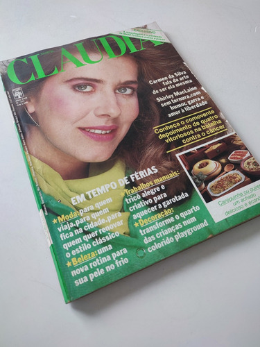Revista Claudia Maitê Proença Angélica Glória Pires Close