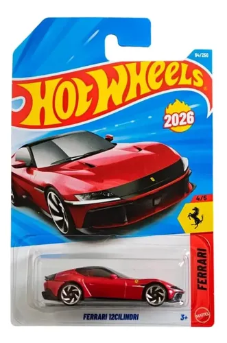 【1 of 999】 Ferrari 12cilindri Veículo De Brinquedo Fundido Sob Pressão Hot Wheels O | MercadoLivre