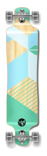 Geometrico Serie Longboard Completo Cruiser Decks