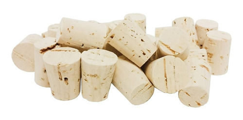 Tapones Corcho Cónico Corchos Natural Botellas Escuela #12 Botellas De Vino Decoración Manualidades