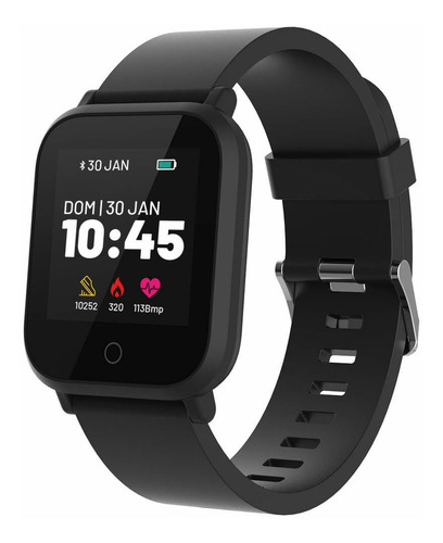 Relógio Smartwatch Ble 5.0 Leitura Msg Prova D'água - Átrio