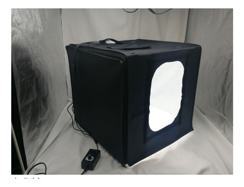 Estudio Set Fotográfico Caja Luz Softbox Portátil 40cmx40cm