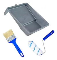 Comprar Kit Pintor Bandeja + Rodillo Microfibra 15cm + Pincel 3''