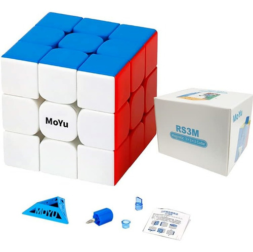 Cubo Mágico Moyu 3x3 Magnético Meilong Cubo Rs3m
