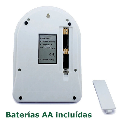 Imagen 5 de 6 de 3bascula Digital Gramara De Cocina Pesa De 1 Gramo A 10 Kilo