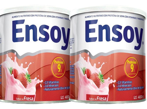 Ensoy Nutricion Total Pack 800gr Fresa - g a $112