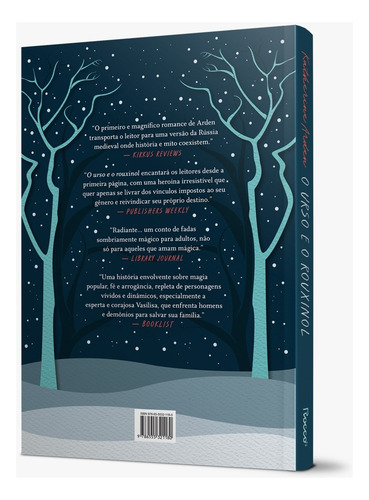 O urso e o rouxinol - SELO NOVO, de Arden, Katherine. Winternight, vol. 1. Editorial Editora Rocco Ltda, capa mole em português, 2021