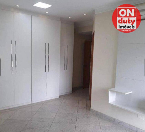 Imagem 29 de 30 de Maravilhoso Apartamento Com 4 Dormitórios, 2 Suítes À Venda, 207 M² Por R$ 1.800.000 - Gonzaga - Santos/sp - Ap7868