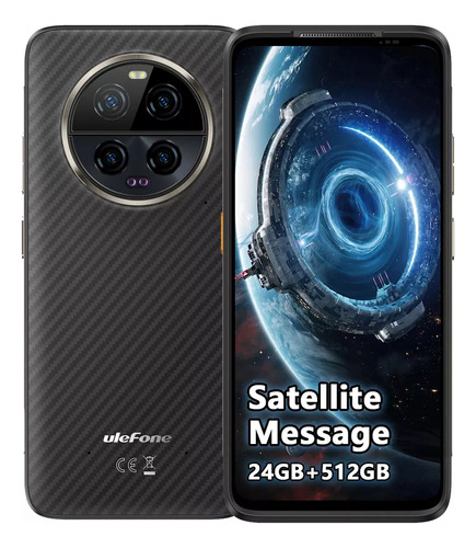 A Ulefone Armor 23 Ultra 5g Celular Mensaje Satelital 6.78''fhd+120hz,24gb+512gb,5280mah 120w,móvil Resistente,dimensity 8020 Andriod13 Dual Sim Ip68