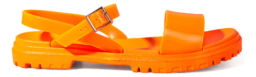 Sandalias 47 Street Floppy Naranja Fluo Mujer