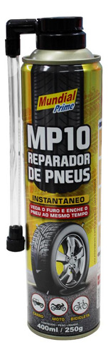 Reparador De Pneus Mundial Prime 400 Ml 