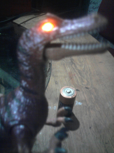Película Dinosaurios Velociraptor 4 Electrónico Jurassick P.