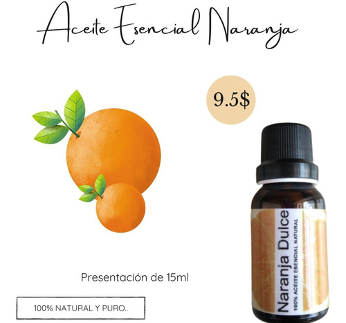 Aceite Esencial De Naranja